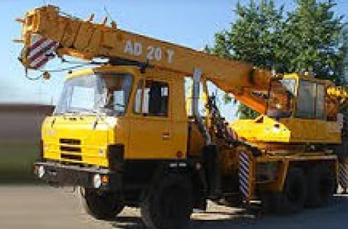 Autojeřáb TATRA AD 20 T